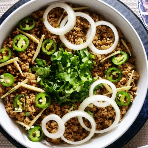 Dum Keema - Smoky Mince Curry Final shot