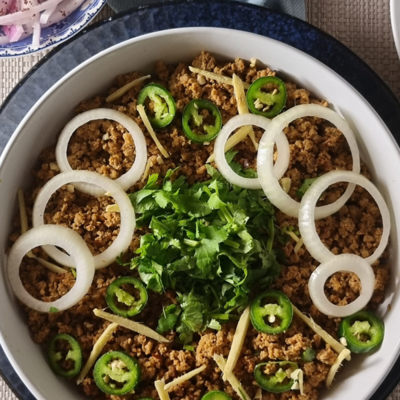 Dum Keema | Smoked Mince Curry