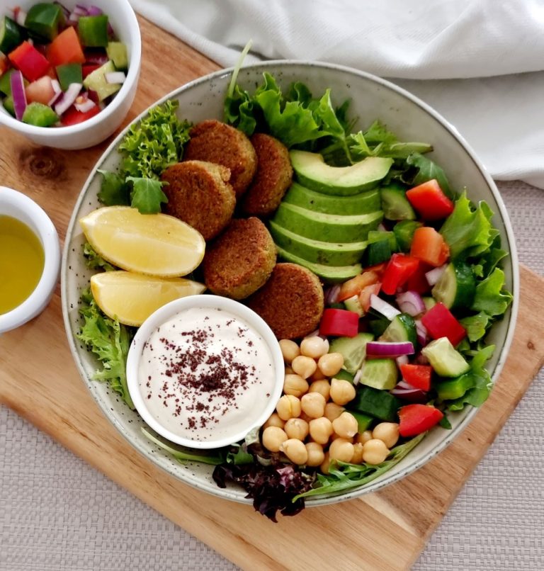 Falafel Salad Sugar Spice & More