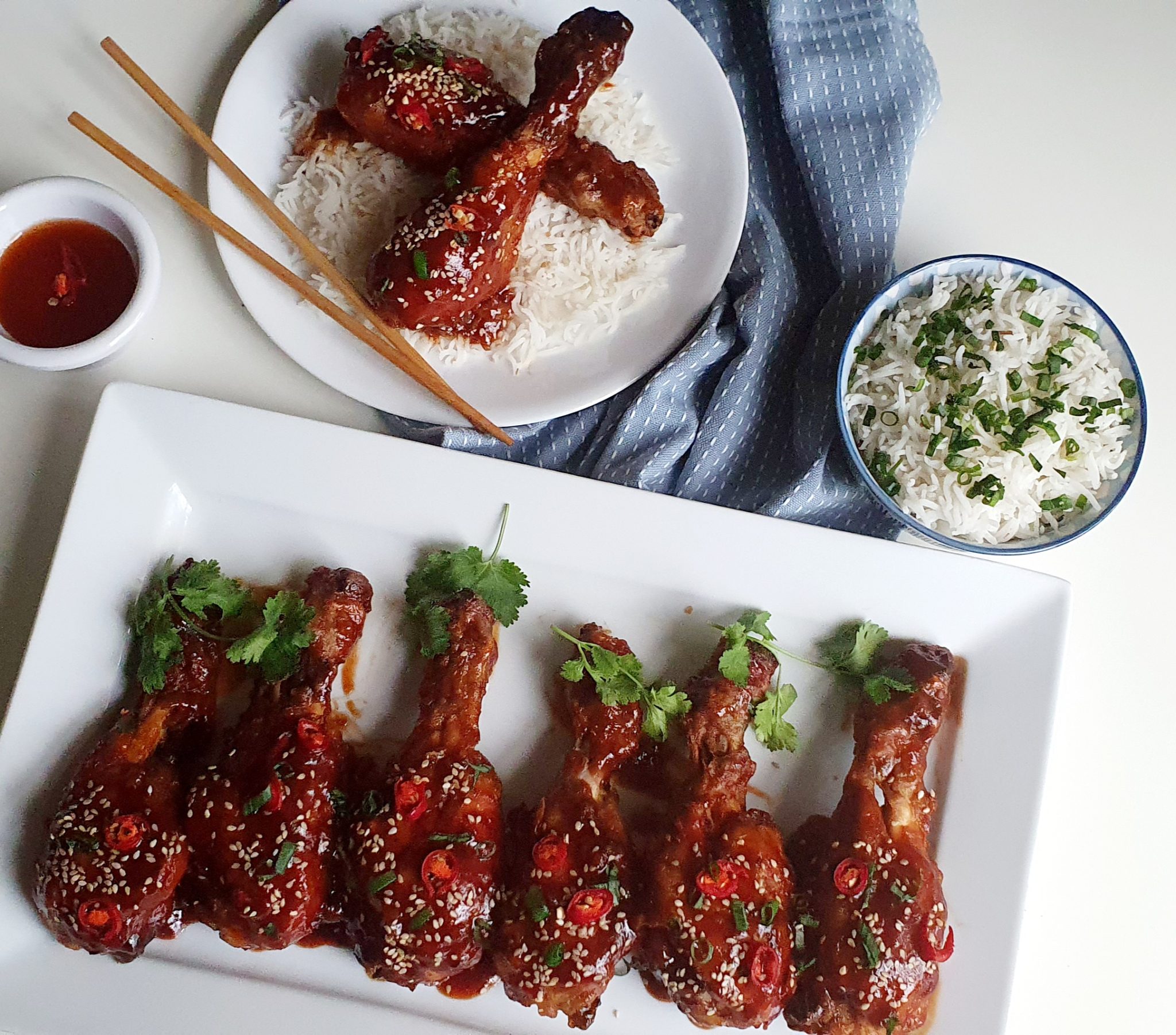 Sweet Chilli Chicken Drumsticks Sugar Spice & More