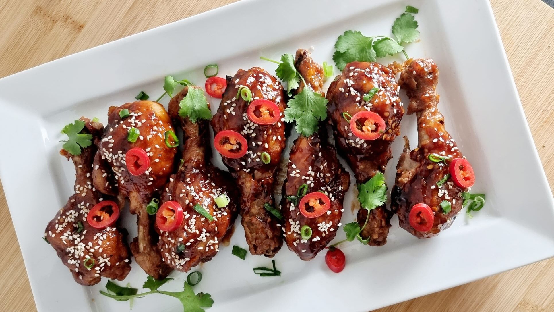 Sweet Chilli Chicken Drumsticks Sugar Spice & More