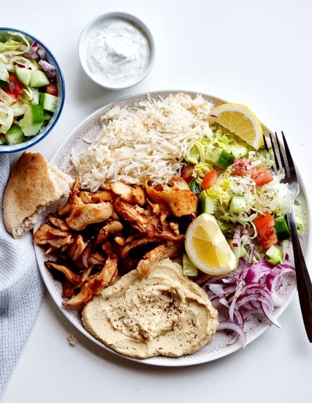 Turkish Chicken Doner Kebab