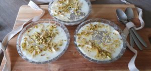 Firni ( Rice Pudding)