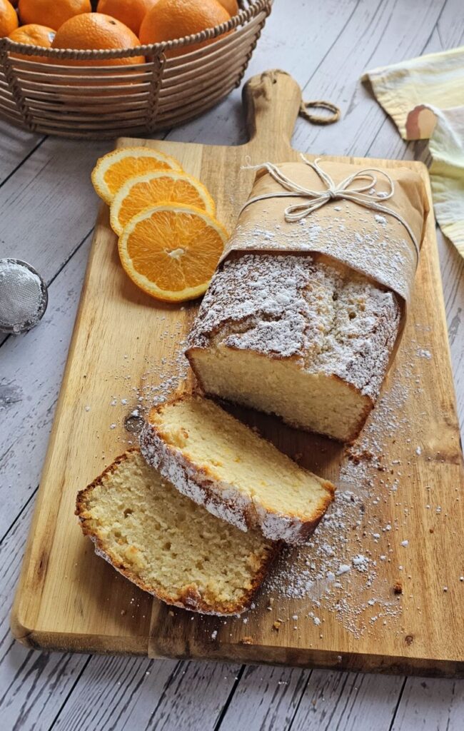 French Orange Yoghurt Cake