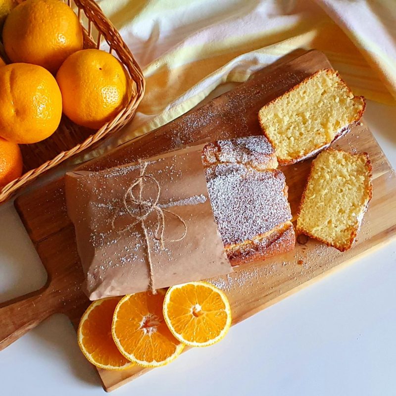 French Orange Yoghurt Cake