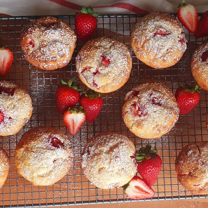 Strawberry Muffins