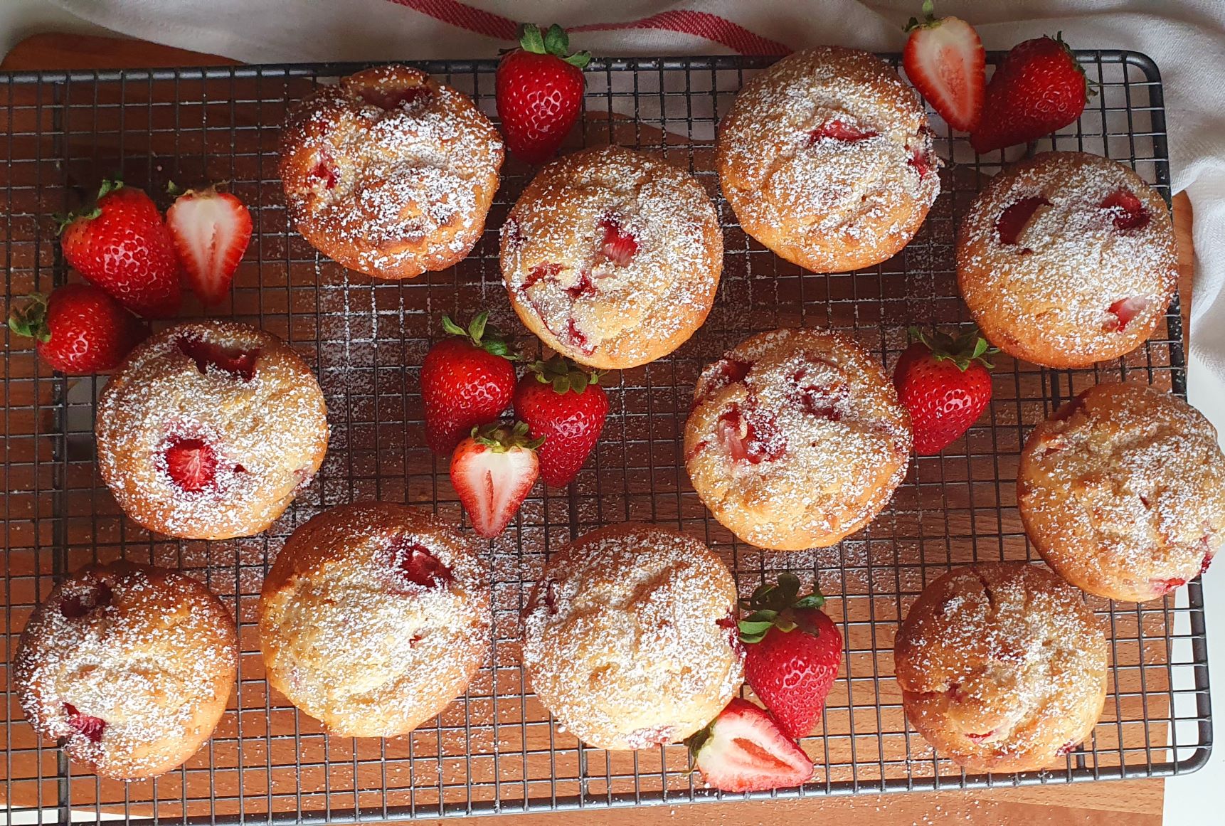 Strawberry Muffins