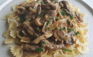 Beef Stroganoff