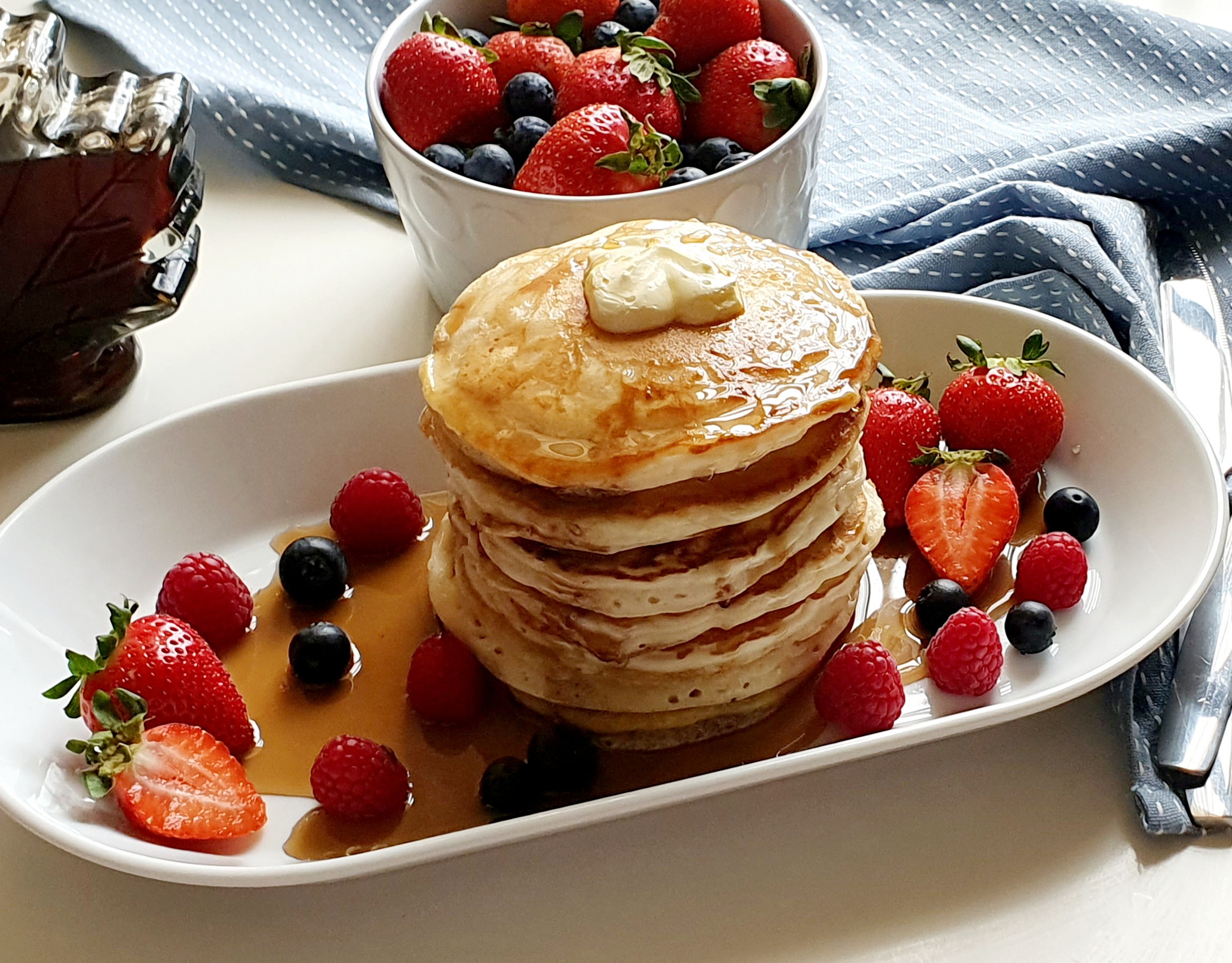 FLUFFY PANCAKES