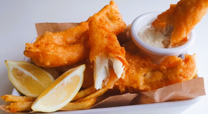 fish and chips using soda water