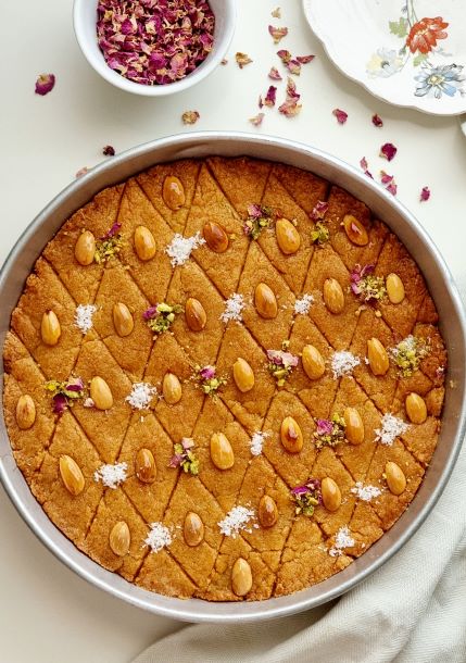 Egyptian Semolina Cake