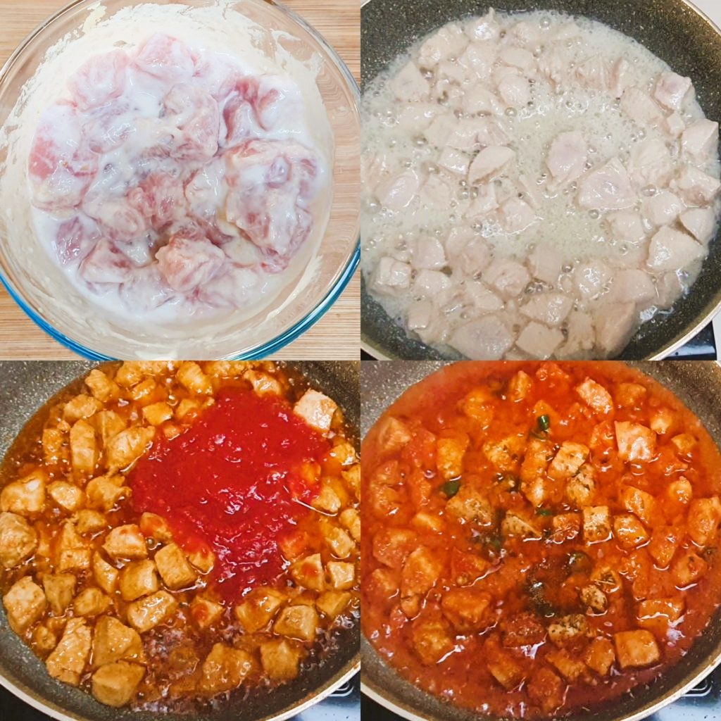 Steps to make chicken karahi
