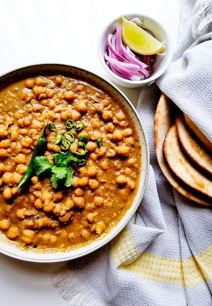 Spiced Chickpea curry