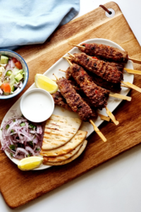 Turkish Adana Kebabs