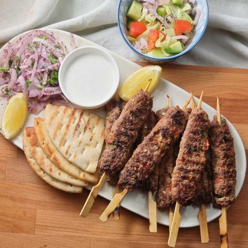 Turkish Adana Kebabs