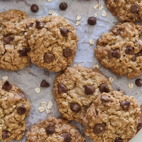 Choc Chip oat Cookies