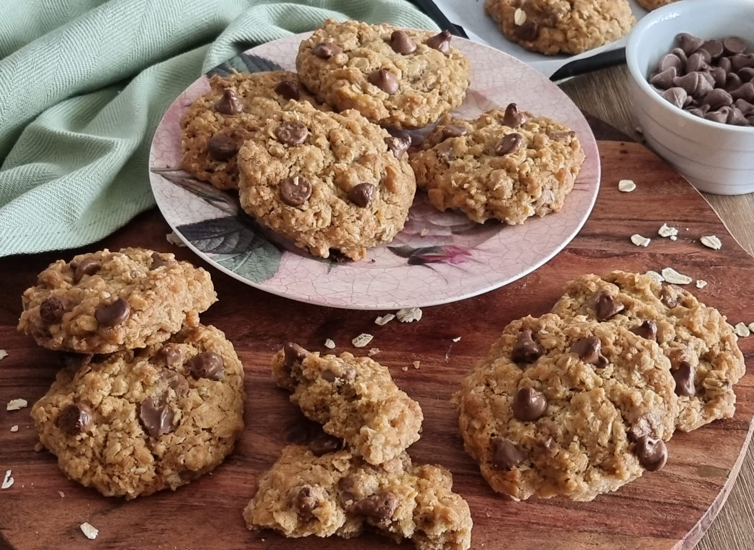 Choc Chip oat Cookies