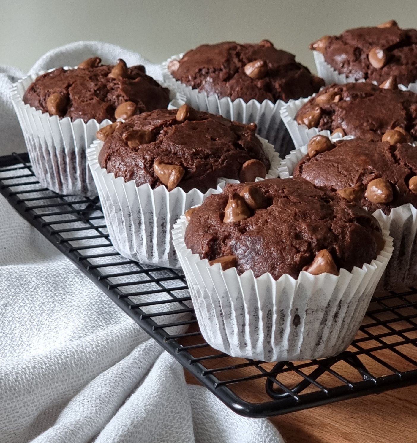 Double Chocolate Chip Muffins recipe
