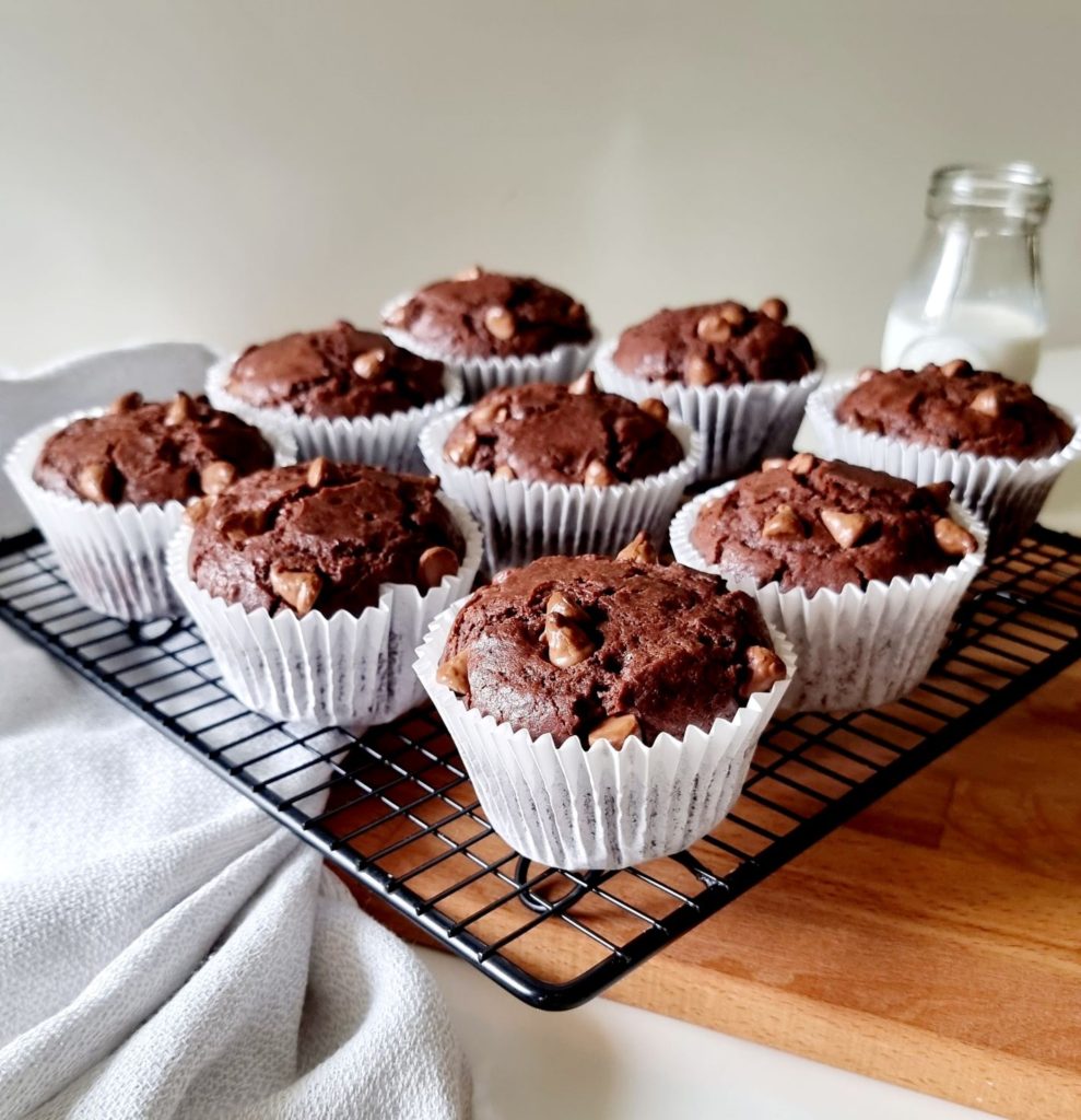 Double Chocolate Chip Muffins recipe