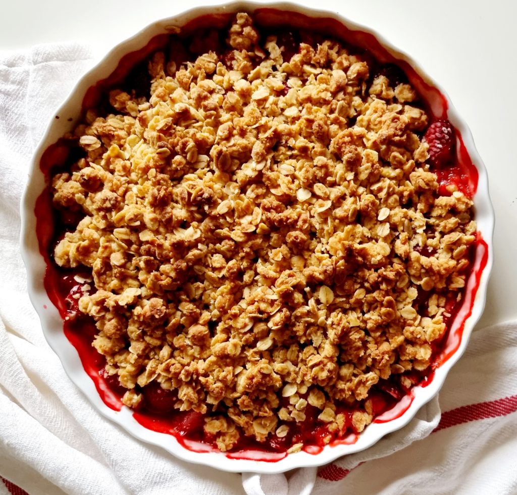 Strawberry Crumble recipe