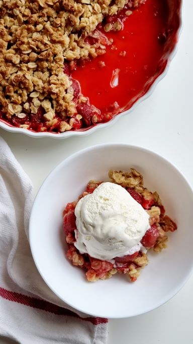 Strawberry Crumble recipe