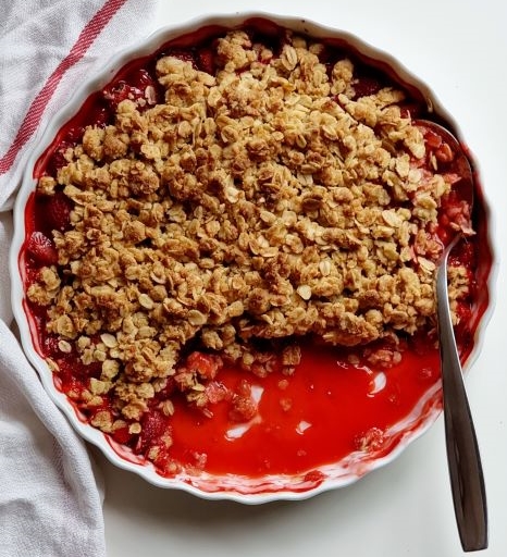 Strawberry Crumble 5