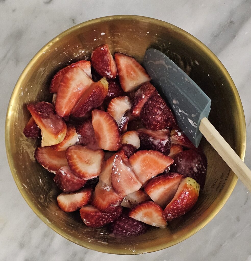 Strawberry Crumble filling