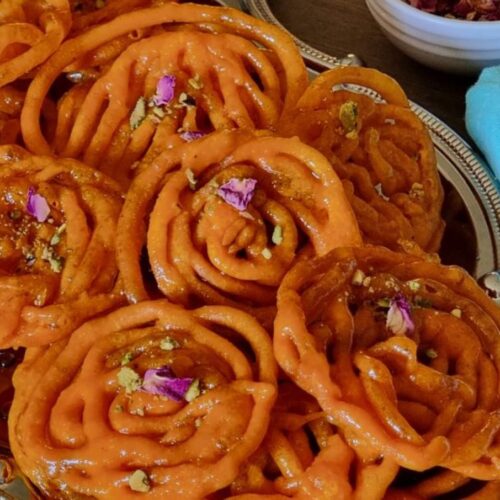 Instant homemade Jalebi