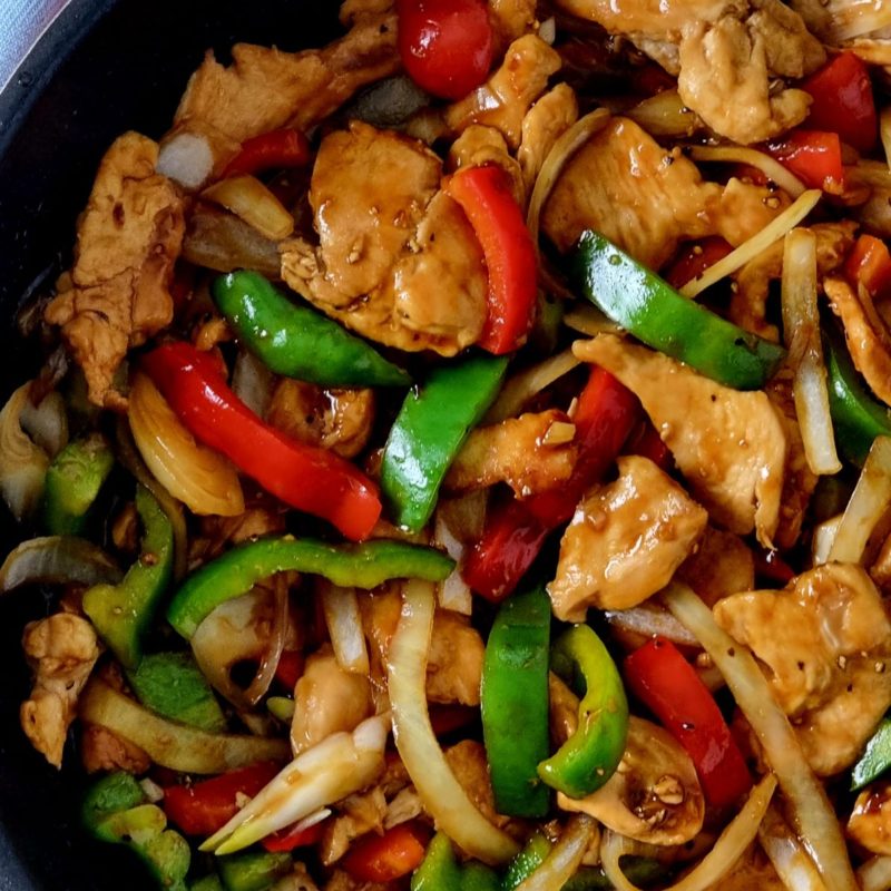 Black Pepper Chicken