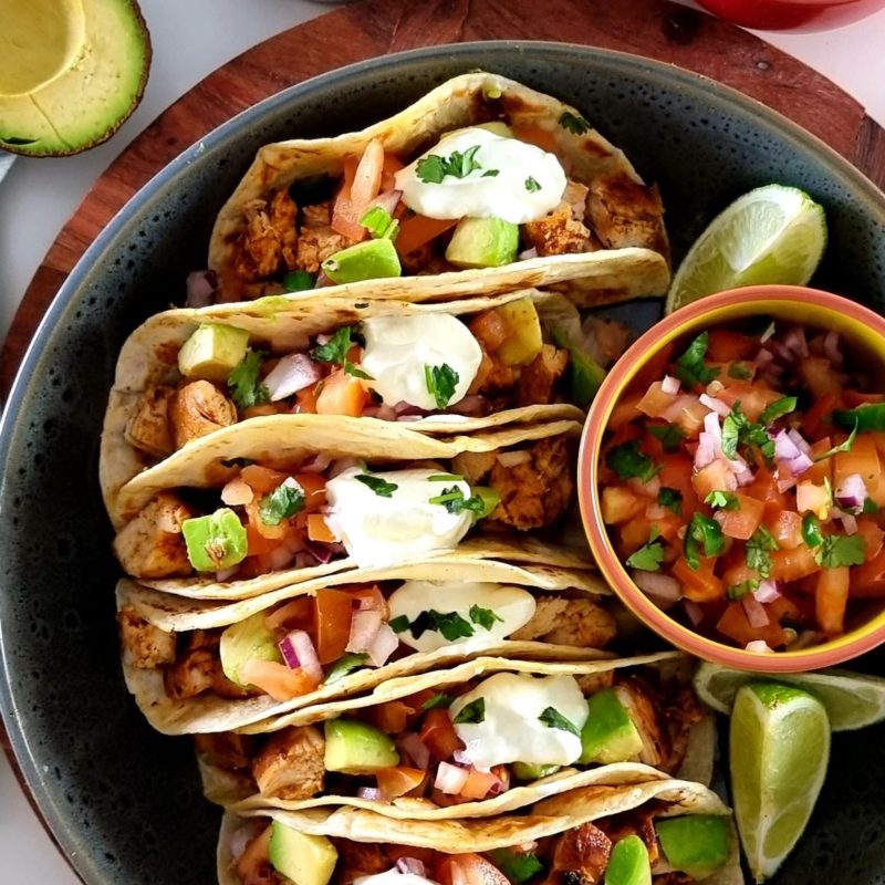 Grilled Chicken Tacos