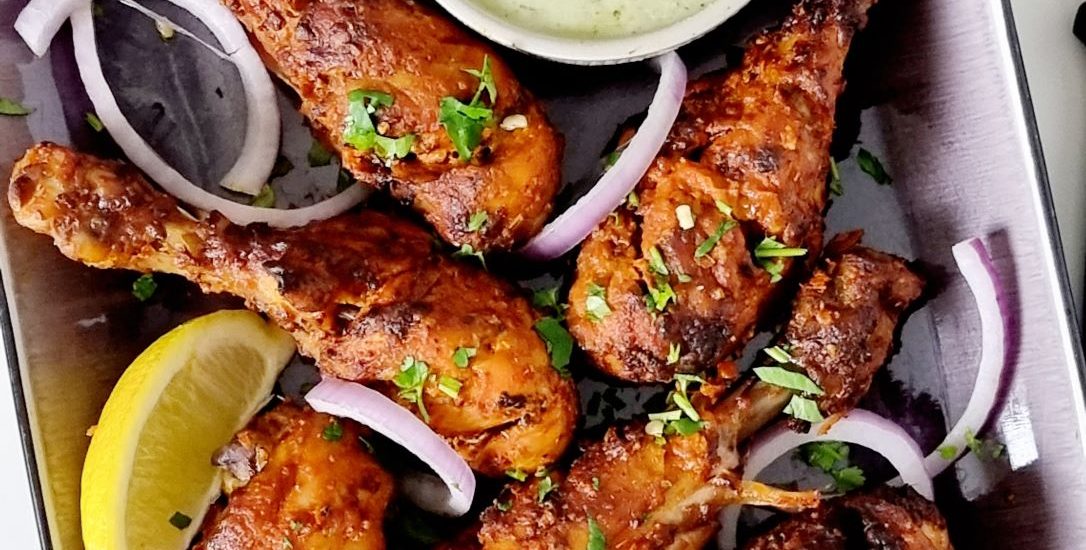 Air Fryer Tandoori Chicken Drumsticks