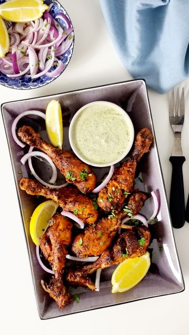 Air Fryer Chicken Tikka Drumsticks