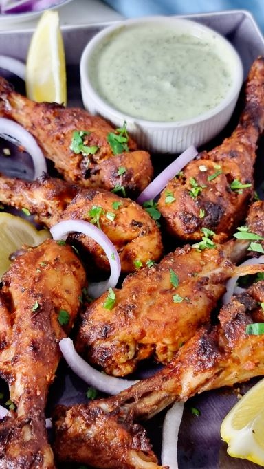 Air Fryer Chicken Tikka Drumsticks