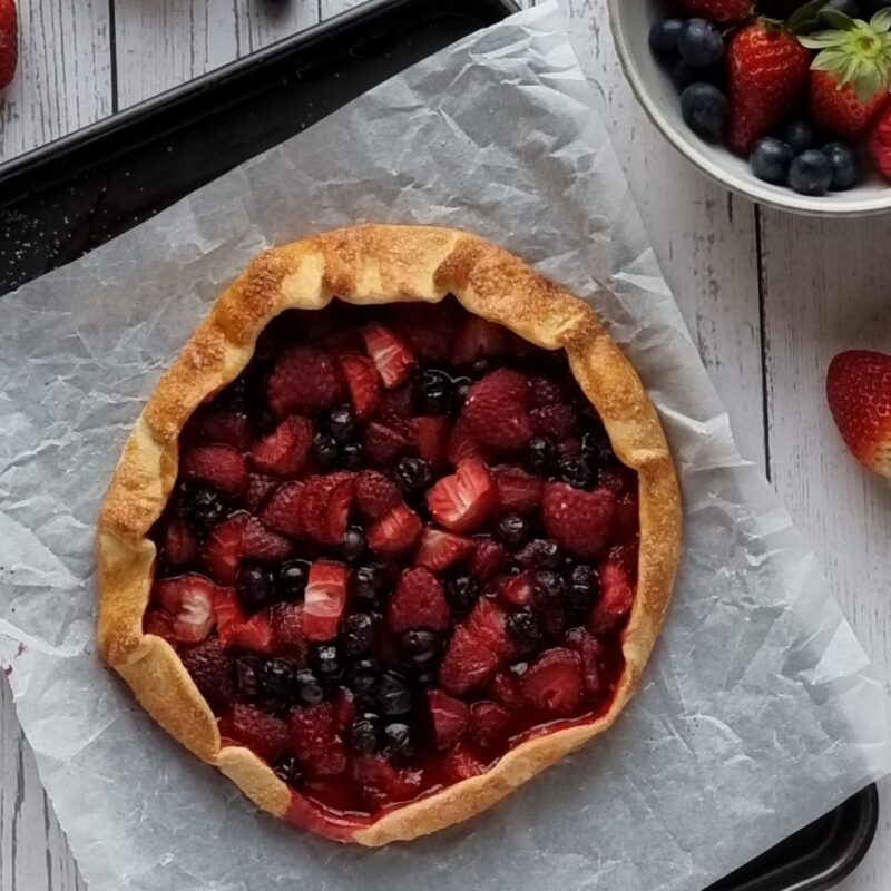 Mixed Berry Galette