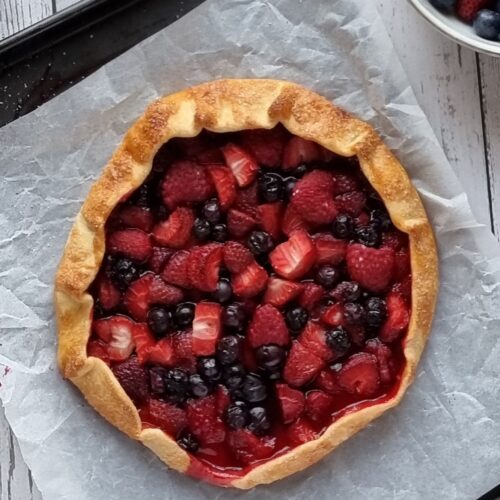 Mixed Berry Galette
