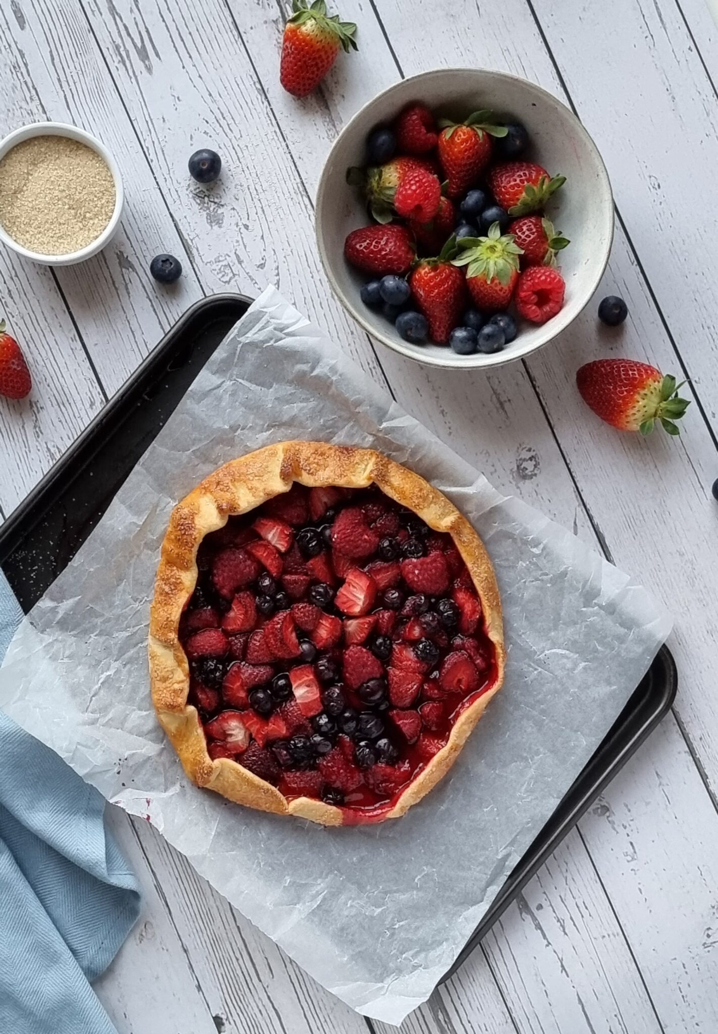 Mixed Berry Galette Sugar Spice & More