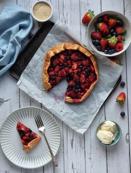 Mixed Berry Galette