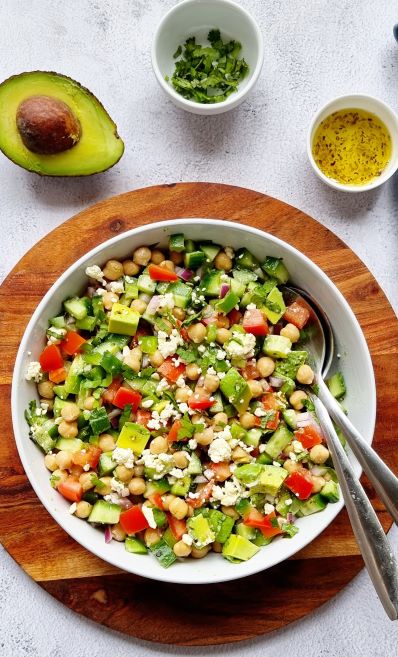 Chickpea salad 