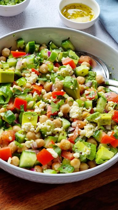 Chickpea salad 