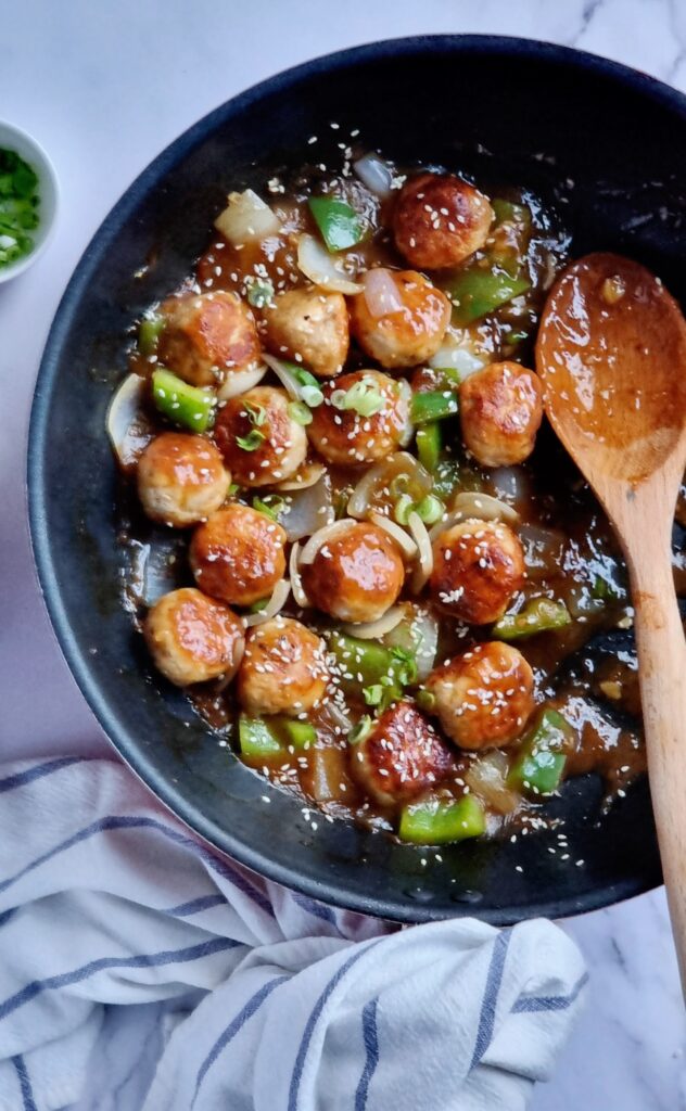 Sweet and Sour Meatballs