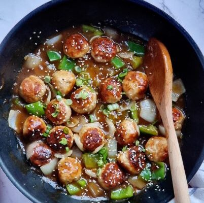 sweet and sour meatballs