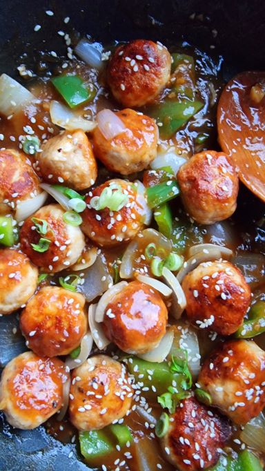 Sweet and Sour Meatballs