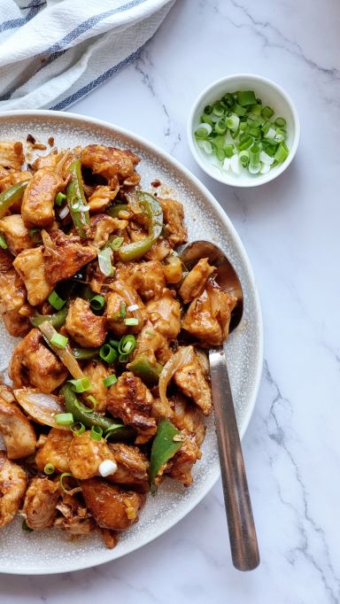 chilli chicken dry