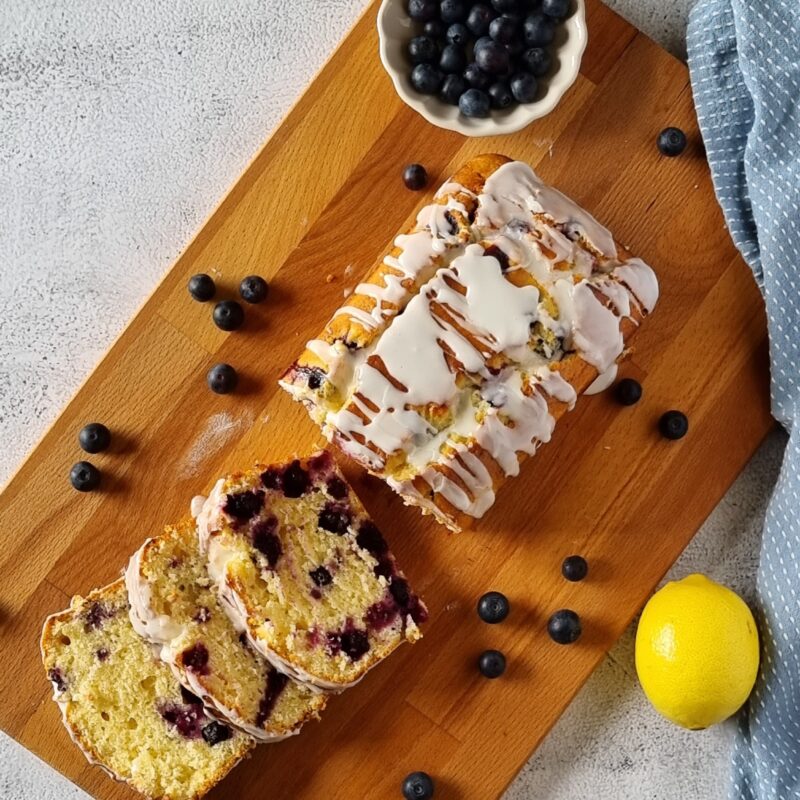 Lemon Blueberry Loaf Cake