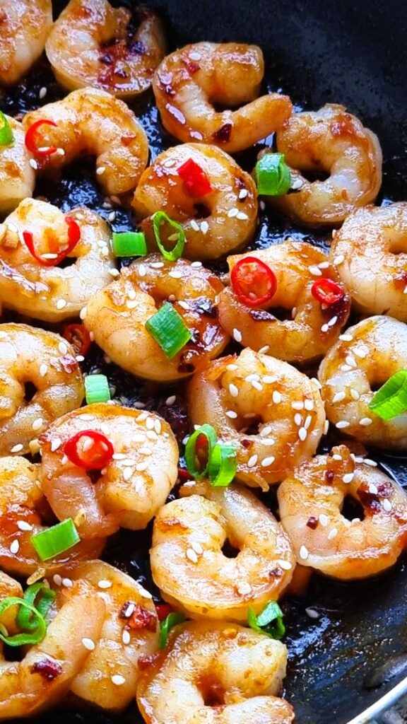 Chilli Garlic Prawns