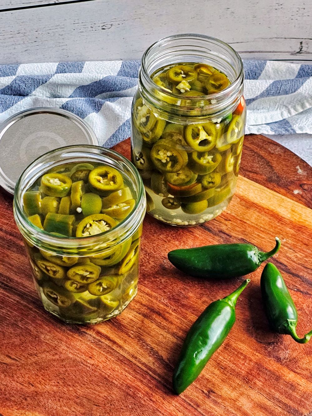 Homemade Pickled Jalapeños