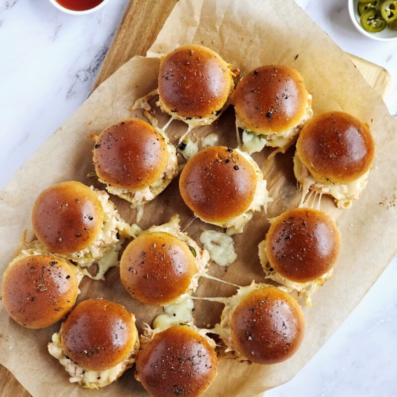 Spicy Chicken Sliders