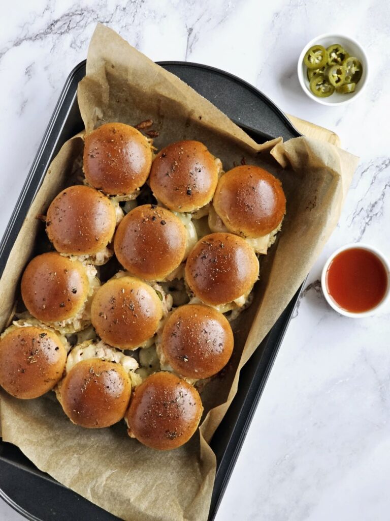 Spicy Chicken Sliders