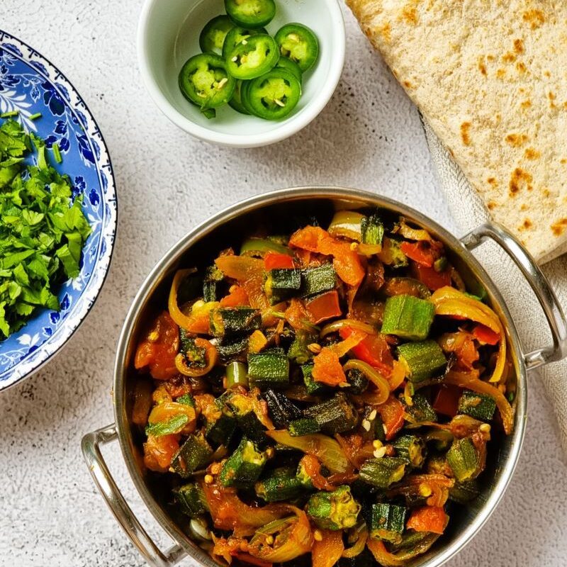 Air Fryer Bhindi/Okra Masala