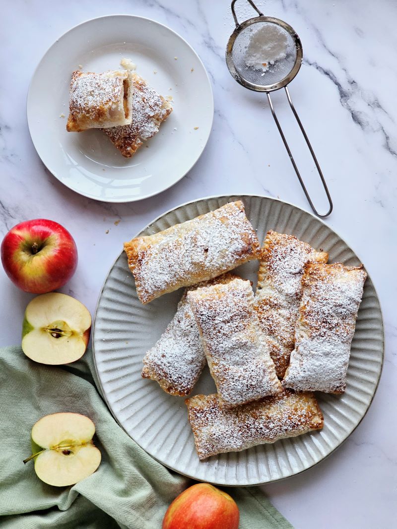Apple Turnovers - with cream filled option